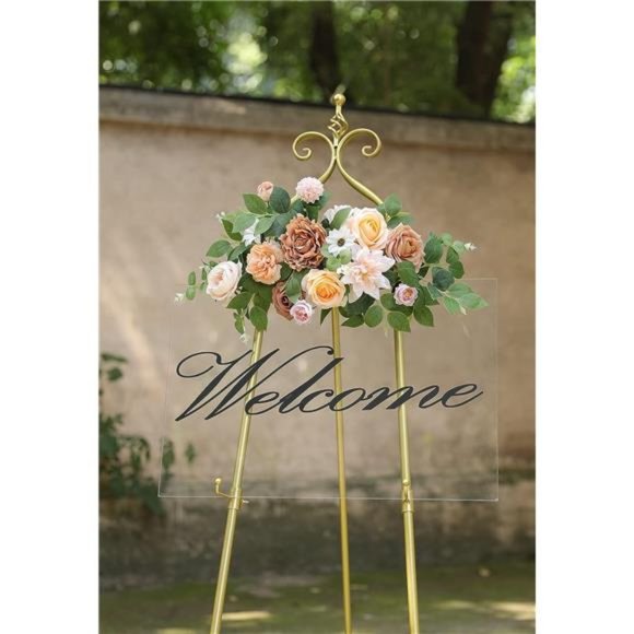 Artificial Flowers Combo Box Set Faux Flowers Bulk Flower Leaf with Stems DIY - Picture 4 of 6